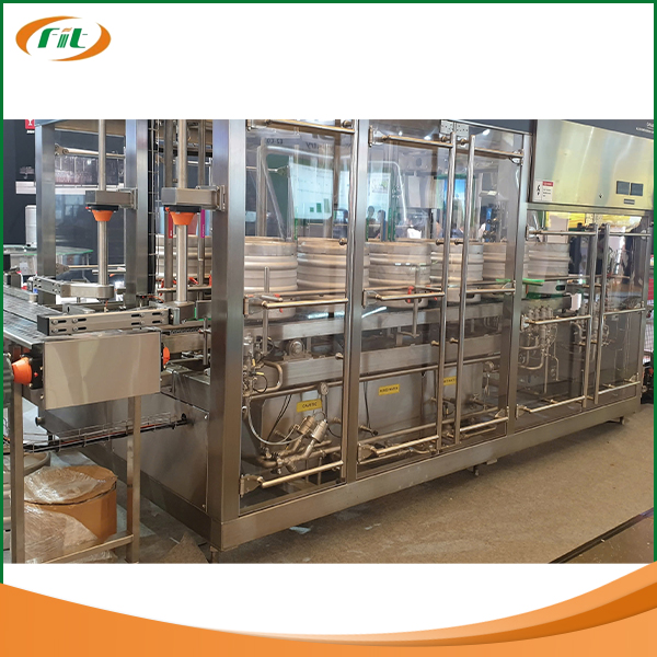 Dây chuyền thiết bị chiết keg, chai bia